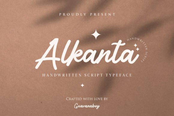 Alkanta: A Classy Handwritten Font
