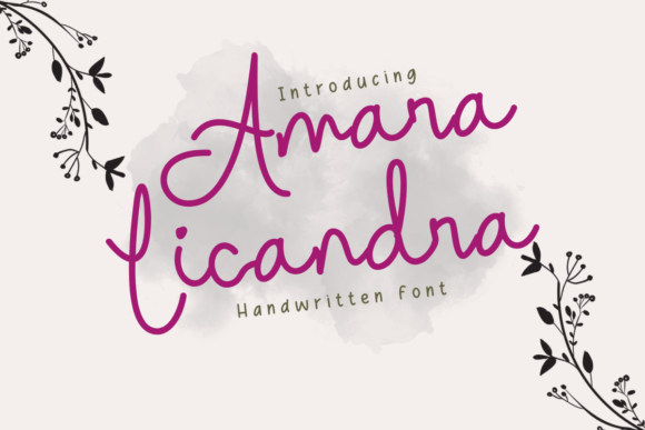 Amara Licandra: A Premium Script Font