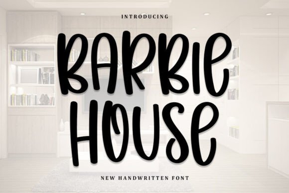 Barbie House: A Elegant Font for Creative Projects