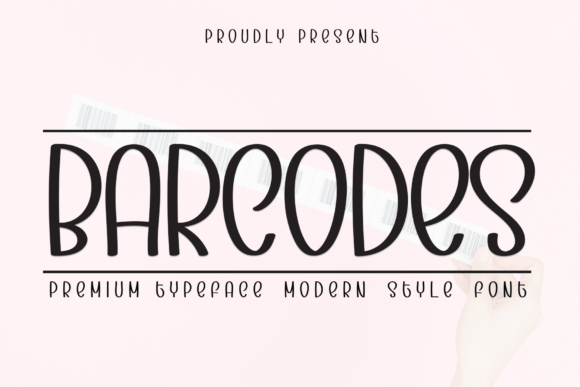 Barcodes: A Handwritten Font for Web Design