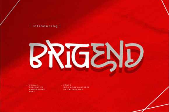 Brigend: A Refined Handwritten Font