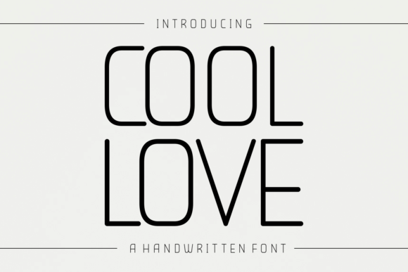 Cool Love: A Script Font for Real-World Design