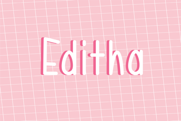 Editha: A Friendly Font for Business
