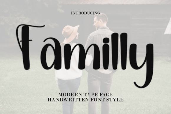 Familly: A Friendly Handwritten Font