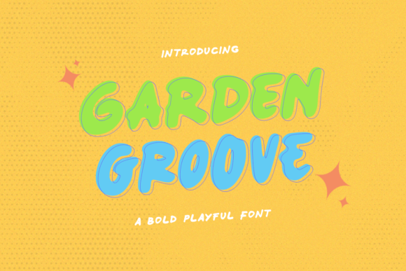 Garden Groove: A Playful Typeface for Editorial Design