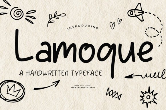 Lamoque: A Handwritten Font for Makers
