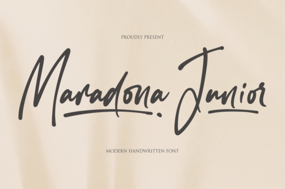 Maradona Junior Font for Web Design