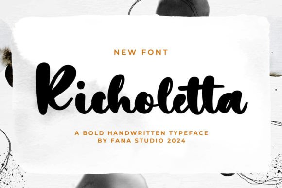 Richoletta: A Stylish Font for Campaigns