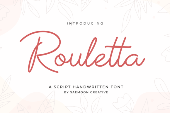 Rouletta Font: Elegant Script for Web Design
