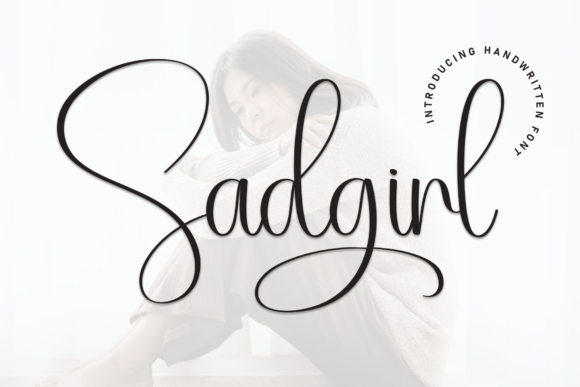 Sadgirl: A Timeless Handwritten Font
