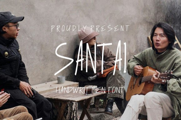 Santai Font: Fresh & Professional