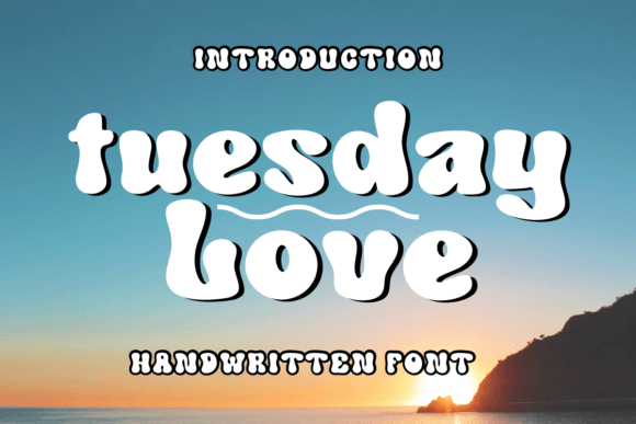 Tuesday Love Font: Handwritten Elegance