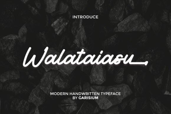 Walataiasu: Elegant Script Font