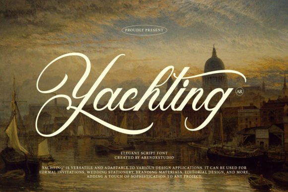 Yachting: A Font for Elegant Branding